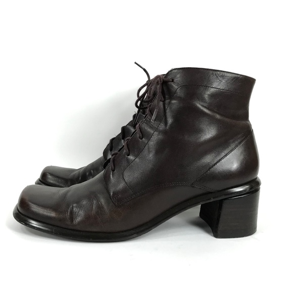 Cloud 9 Shoes - Cloud 9 Bootlego Leather Boho Moto Ankle Boots